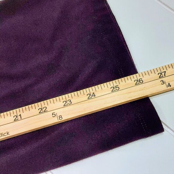 Philosophy Women's Medium Embellished Sleeves Purple Scoop Neck Work Classic - Picture 8 of 8